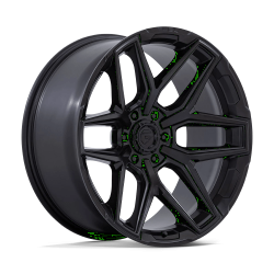Джанта Fuel 1PC FLUX 22X10 6x139.7 ET -18 106.10 BLACKOUT