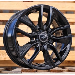 Джанта R15x6.5  5X100  ET  40  57.1  B5087  Black (BL)  Fits for RACIN  (L5)