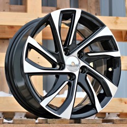 Джанта R15x6.5  5X100  ET  40  57.1  B5760  Black Polished (MB)  Fits for RACIN  (Z7)