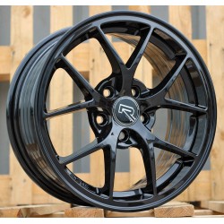 Джанта R15x6.5  5X100  ET  40  57.1  Y0134  Black (BL)  Fits for RACIN  (R)