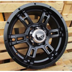 Джанта R16x8  6X139.7  ET  0  110.5  B5317  Black Half Matt (BLHM)  Fits for 4X4  (R)