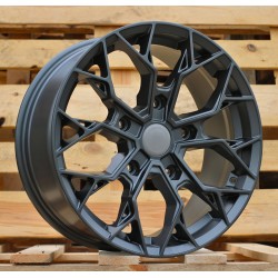 Джанта R20x8  5X160  ET  50  65.1  X348  (HF266)  Grey Polished Matt (MGM)  For FORD  (P2)  (HYBRID FORGED 1050KG 4X4)