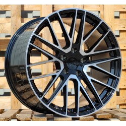 Джанта R21x11.5  5X130  ET  67  71.6  I0375  Black Polished (MB)  Fits for PORCH  (K7)  (Rear+Front)