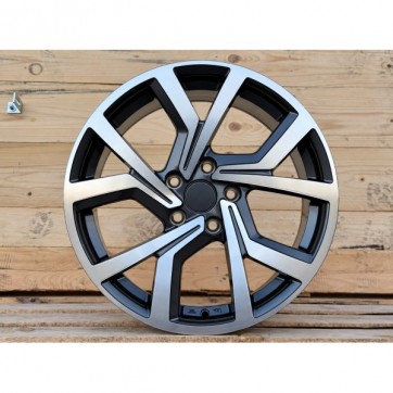 Джанта 17x7.5J 5x112 ET 40 57.1 GUN METAL MACHINED FACE
