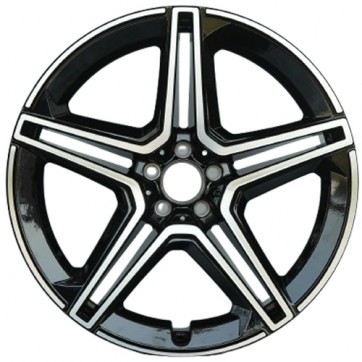 Джанта 21x11.0J R 5x112 ET 42 66.56 GLOSS BLACK MACHINED
