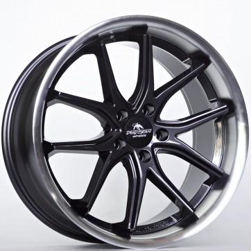 Джанта Forzza Storm 9,5X19 5X120 ET38 72,56 Black Magic Lip Polished