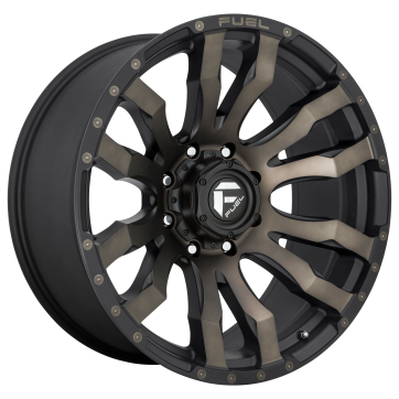 Джанта Fuel 1PC D674 BLITZ 17X9 5x127 ET -12 71.50 MATTE BLACK DOUBLE DARK TINT