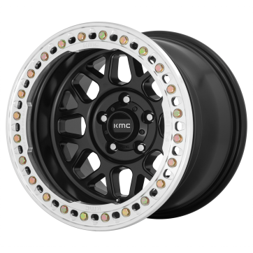 Джанта KMC KM235 GRENADE CRAWL BEADLOCK 17X8.5 5x127 ET 0 71.50 SATIN BLACK