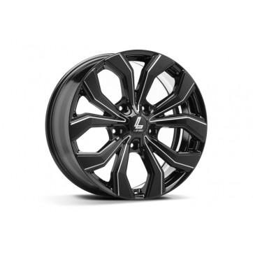 Джанта LENSO Jager Eclipse 9.0x20 5/150 ET 45 110 Полиран черен лак