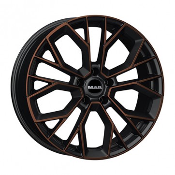 Джанта MAK STILO BLACK & BRONZE 7.5Jx18" 5x114.3 ET45 CB76
