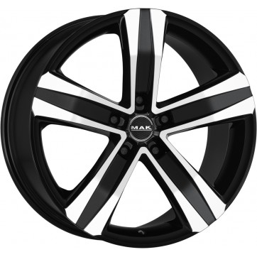Джанта MAK STONE5 BLACK MIRROR 6.5Jx16" 5x114.3 ET45 CB66.1