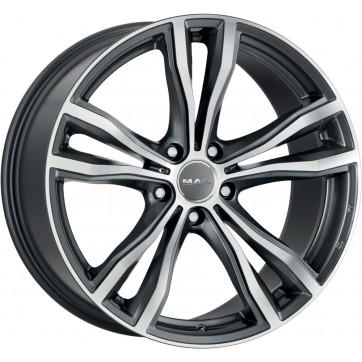 Джанта MAK X-MODE GUN MET-MIRROR FACE 10Jx20" 5x120 ET40 CB74.1