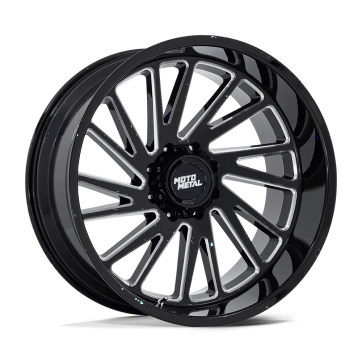 Джанта Moto Metal MO811 COMBAT 22X10 6x139.7 ET -18 106.10 GLOSS BLACK MILLED