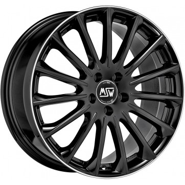 Джанта MSW MSW 30 GLOSS BLACK+DIAMOND LIP 7.5Jx18" 5x112 ET44 CB73