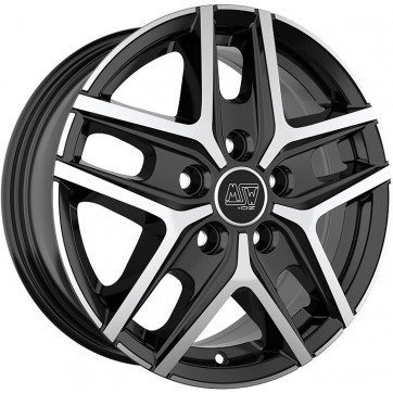 Джанта MSW MSW 40 VAN GLOSS BLACK FULL POLISHED 6.5Jx16" 5x130 ET65 CB78.1