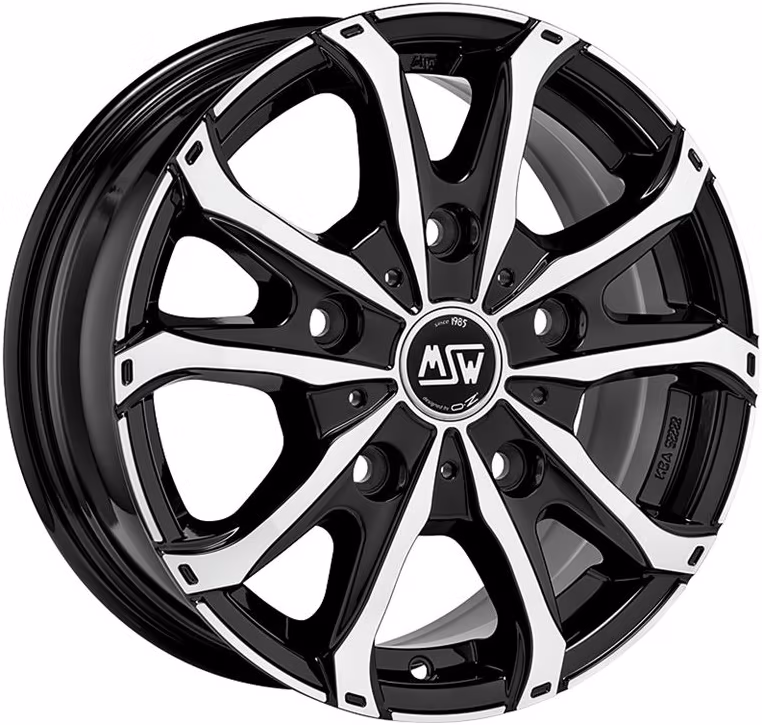 Джанта MSW MSW 48 VAN GLOSS BLACK FULL POLISHED 6.5Jx16" 5x120 ET60 CB65.1