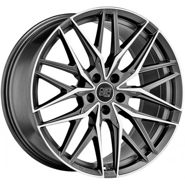 Джанта MSW MSW 50 MATT GUN METAL FULL POLISHED (MGMFP) 9.5Jx22" 5x112 ET41 CB66.6