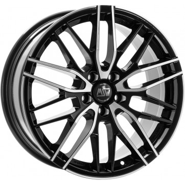 Джанта MSW MSW 72 GLOSS BLACK FULL POLISHED 7Jx17" 5x114.3 ET40 CB73
