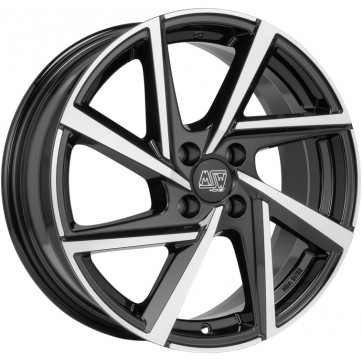 Джанта MSW MSW 80-4 GLOSS BLACK FULL POLISHED 7Jx17" 4x100 ET37 CB63.4