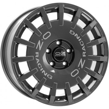 Джанта OZ RALLY RACING DARK GRAPHITE SILVER LETTERING 8Jx17" 5x108 ET45 CB75