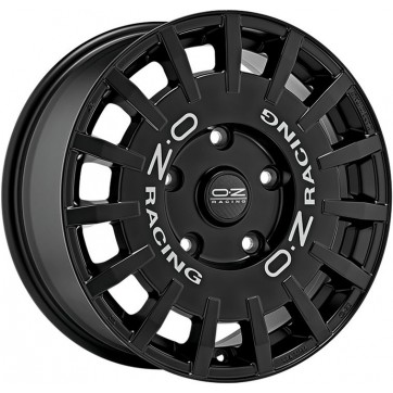 Джанта OZ RALLY RACING VAN MATT BLACK SILVER LETTERING 8Jx18" 5x120 ET45 CB65.1