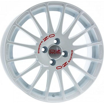 Джанта OZ SUPERTURISMO WRC RACE WHITE RED LETTERING 8Jx17" 5x100 ET35 CB68
