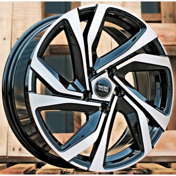 Джанта R15x6  4X100  ET  40  60.1  B5762  Black Polished (MB)  Fits for RENAU  (R+D1+V+D2)