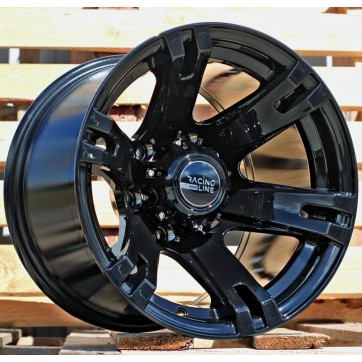 Джанта R15x8  5X139.7  ET  1  110.5  BK311  Black (BL)  Fits for 4X4  (R)