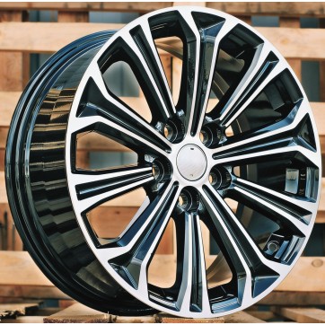 Джанта R16x6.5  5X114.3  ET  40  60.1  B5845  Black Polished (MB)  Fits for TOYOT  (L5)