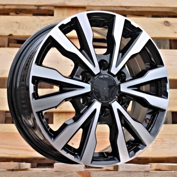 Джанта R16x6.5  6X120  ET  50  74.5  B3025  (IN3649F)  Black Polished (MB)  Fits for FORD  (Z5)  (HYBRID FORGED 4X4(max 1250kg))