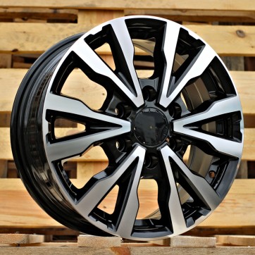 Джанта R16x6.5  6X120  ET  50  74.5  B3025  (IN3649F)  Black Polished (MB)  Fits for FORD  (Z5)  (HYBRID FORGED 4X4(max 1250kg))