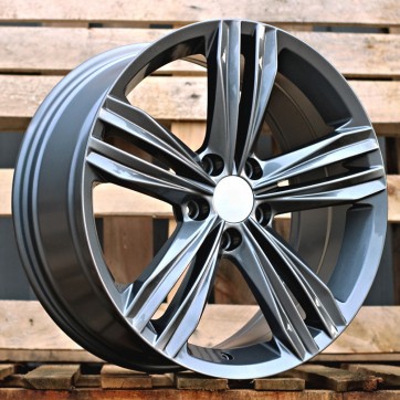 Джанта R16x7  5X112  ET  43  57.1  B5293  Hyper Black (HB)  Fits for VW  (K2+R)