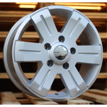 Джанта R16x7  6X130  ET  55  84.1  BK562  Silver (SI)  Fits for MER  (P)  (4x4 (max 1400kg))