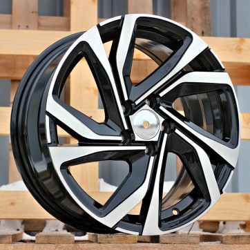 Джанта R17x7  4X100  ET  44  60.1  B5762  Black Polished (MB)  Fits for RENAU  (R)