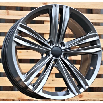 Джанта R17x7.5  5X112  ET  40  57.1  B5293  Hyper Black (HB)  Fits for VW  (K2)