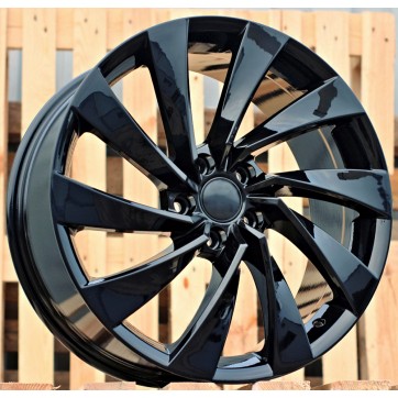 Джанта R17x7.5  5X112  ET  42  57.1  B5083  Black (BL)  Fits for VW  (R)