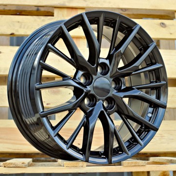 Джанта R17x7.5  5X114.3  ET  40  60.1  F0133  (FBX047)  Black (BL)  Fits for LEX  (P2+Z7)  (HYBRID FORGED)