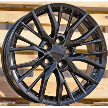 Джанта R17x7.5  5X114.3  ET  40  60.1  F0133  (FBX047)  Black (BL)  Fits for LEX  (P2+Z7)  (HYBRID FORGED)