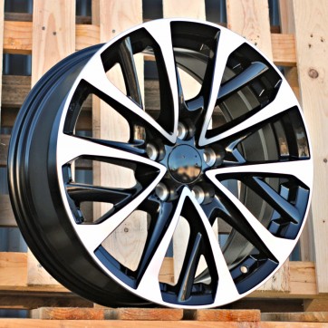 Джанта R17x7.5  5X114.3  ET  40  60.1  H3320F  Black Polished (MB)  Fits for LEX  (M)  (HYBRID FORGED)