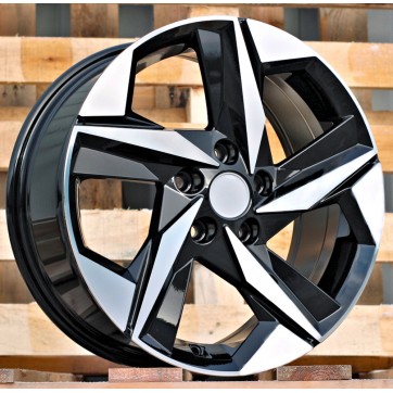 Джанта R17x7.5  5X114.3  ET  51  67.1  B1622  Black Polished (MB)  Fits for HYUND  (Z1+Z2)
