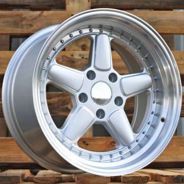Джанта R17x7.5  5X120  ET  30  72.6  7961F  Silver+Polished Lip (SP)  Fits for BMW  (P2+Z7)  (Fit for AC Schnitzer Style (Front+Rear))