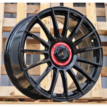 Джанта R17x7.5  8X100/108  ET  40  73.1  I0257  (F7728)  Black (BL)  Fits for RACIN  (Z2)  (HYBRID FORGED OZ Style)