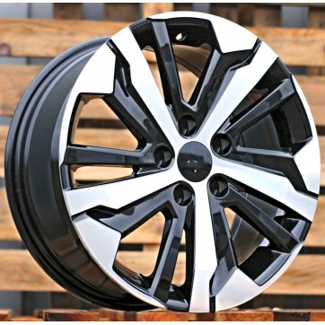 Джанта R17x7  5X108  ET  42  65.1  B5837  Black Polished (MB)  Fits for PEUG  (K2+P+Z4)