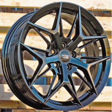 Джанта R17x7  5X112  ET  40  57.1  FBX114  Black (BL)  Fits for RACIN  (S)  HYBRID FORGED)