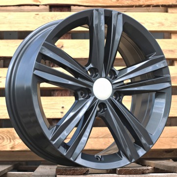 Джанта R17x7  5X112  ET  45  57.1  B5619  Gun Metal (GM)  Fits for VW  (P+R)
