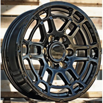 Джанта R17x8  6X139.7  ET  5  106.1  H883F  Black (BL)  Fits for TOYOT  (K7)  (HYBRID FORGED)