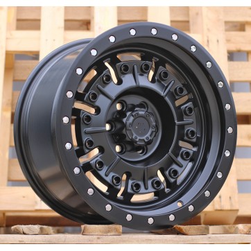 Джанта R17x9  6X114.3  ET  10  66.1  JT250  Black Polished (MB)  For 4X4  (K3)