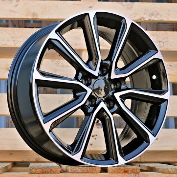 Джанта R18x7.5  5X114.3  ET  35  60.1  B5344  Black Polished (MB)  Fits for LEX  (R)