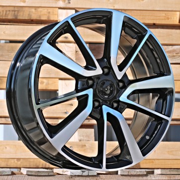 Джанта R18x7.5  5X114.3  ET  40  66.1  BY131  Black Polished (MB)  Fits for NISS  (Z3)