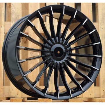 Джанта R18x8.5  5X120  ET  33  72.6  BK273  Black Polished (MB)  Fits for BMW  (K4+Z7)  (Fit for ALPINA Style (Front+Rear))